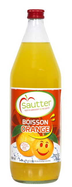 Boisson Sautter orange