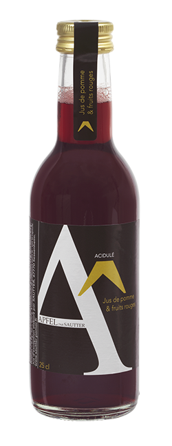 Jus d'exception pomme fruit rouge