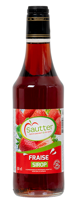 sirop de fraise sautter pomor
