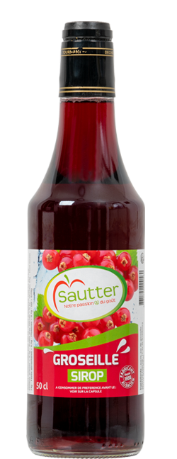 sirop de groseille Sautter Pomor