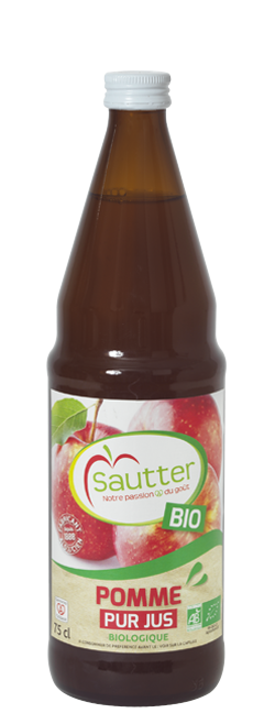 Pur jus de pomme BIO Sautter