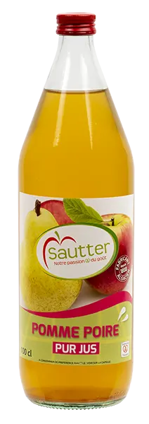 Pur jus de pomme et de poire