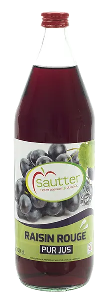 Pur jus de raisin rouge