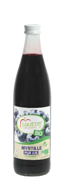 Jus de myrtille biologique