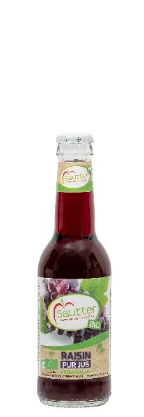 Jus de raisin biologique